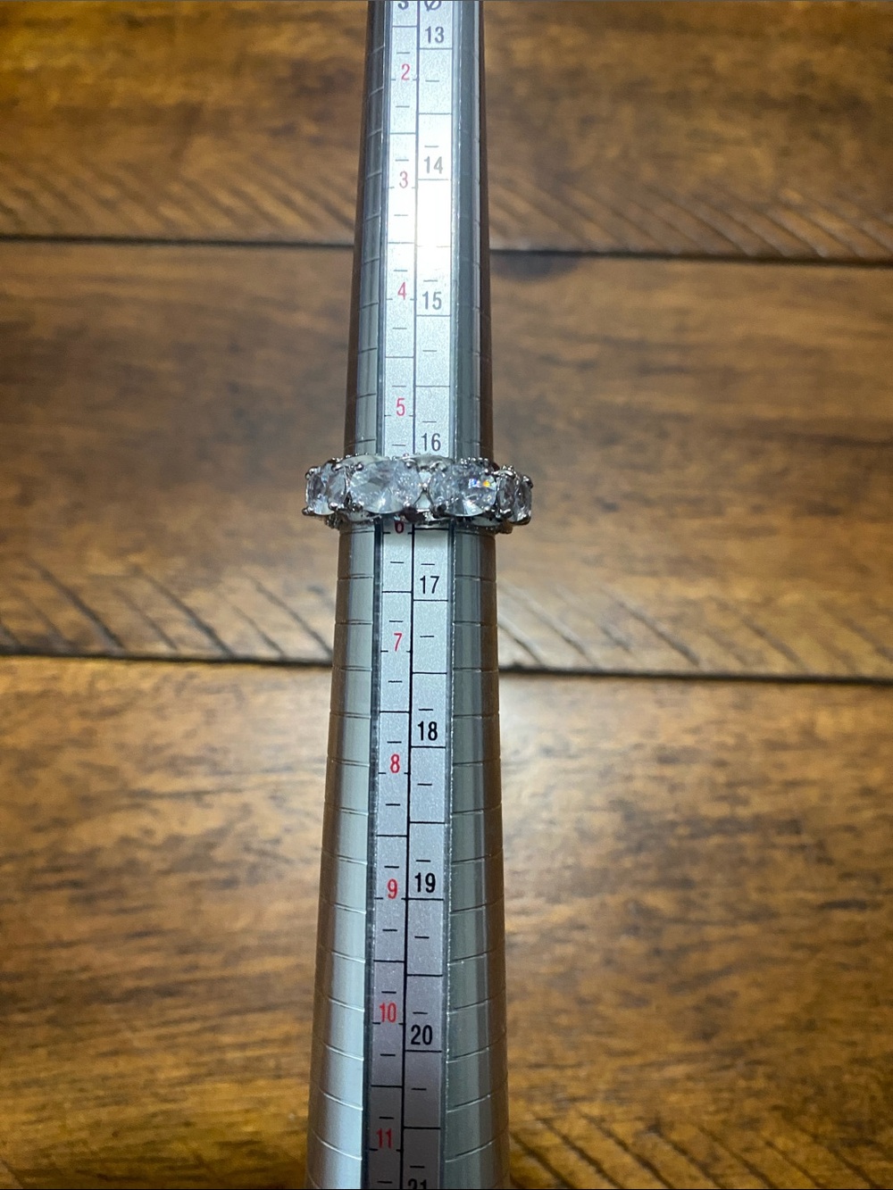 Bomb Party OG Originals Ring - Diamond Cubic Zirconia - Rhodium Plating - 6